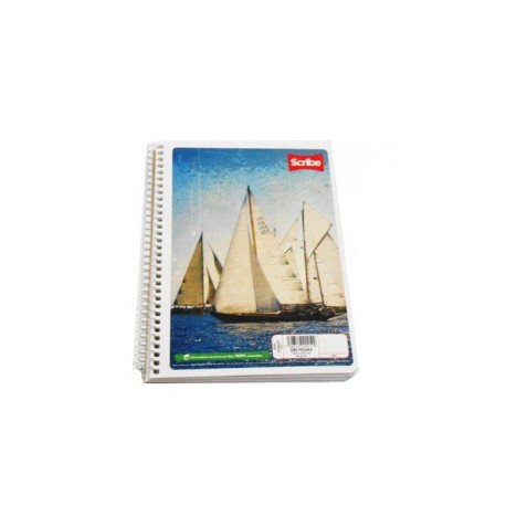 CUADERNO FRANCES SCRIBE RAYA ESPIRAL 100H MEGA
