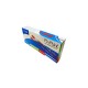BOLIGRAFO MEDIANO AZOR 1.0MM ROJA TRANSPARENTE PIN POINT