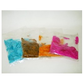PLUMA DE AVE COLORES
