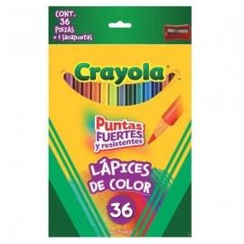 COLORES DE MADERA CON 36CLS LARGOS