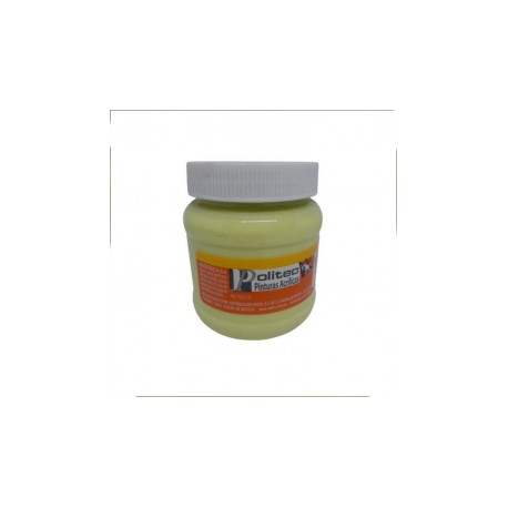 PINTURA CARTEL POLITEC L300 250ML 329 AMARILLO PASTEL