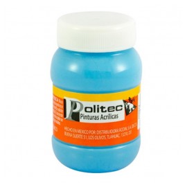 PINTURA CARTEL POLITEC L300 100ML (316) AZUL PASTEL