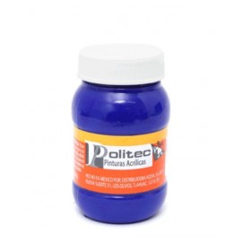 PINTURA PARA CARTEL POLITEC L300 100ML (310) AZUL COBALTO