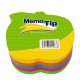 NOTAS ADHESIVAS JANEL MEMOTIP FIGURAS MANZANA 250HOJAS