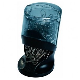 PORTACLIPS NEGRO MAPED CON 100 CLIPS (Pieza)
