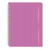 CUADERNO PROFESIONAL ESPIRAL DOBLE 100H C7MM ARCOIRIS PRINTAFORM