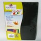 PAPEL CARTA NEGRO EUROCOLOR 100PZ (PAQUETE)