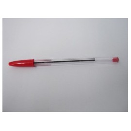 BOLIGRAFO BIC PUNTO MEDIANO ROJO CRISTAL DURA (PIEZA)
