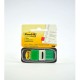 NOTAS ADHESIVAS POST-IT 680 3 VERDE 2.5 X4.3" 50PZ BANDERITAS (PIEZA)