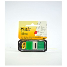 NOTAS ADHESIVAS POST-IT 680 3 VERDE 2.5 X4.3" 50PZ BANDERITAS (PIEZA)