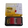 NOTAS ADESIVAS 680 1 POST-IT ROJA 2.5X4.3 50PZ BANDERITAS