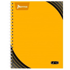 CUADERNO PROFESIONAL ESPIRAL NORMA UNO CUADRO GRANDE 100H (PIEZA)