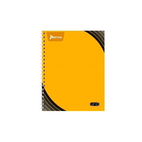 CUADERNO PROFESIONAL ESPIRAL NORMA UNO CUADRO GRANDE 100H (PIEZA)