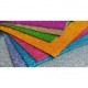 Foamy diamantado en colores t/carta
