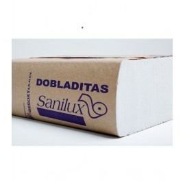 TOALLAS INTERDOBLADAS SANILUX BLANCA 100HJ