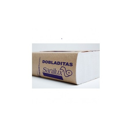 TOALLAS INTERDOBLADAS SANILUX BLANCA 100HJ