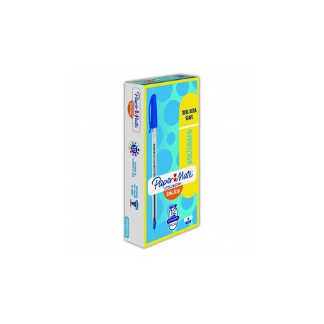 Boligrafo punto mediano azul kilometrico 100
