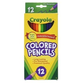 COLORES DE MADERA CRAYOLA 12CLS LARGOS (CAJA)