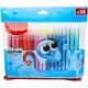 PLUMONES COLOR PEPS OCEAN CON 36 PIEZAS MAPED (PAQUETE)