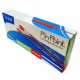 BOLIGRAFO MEDIANO AZOR 1.0MM ROJA TRANSPARENTE PIN POINT (PIEZA)