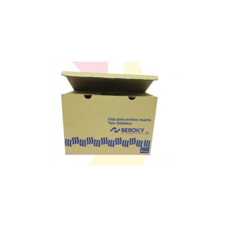 CAJA GALLETERA BEROKY ARCHIVADORA 22028 (PIEZA)
