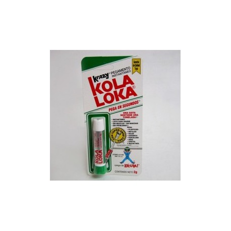 PEGAMENTO KRAZY KOLA LOKA 2GRS VERDE (Pieza)