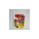 BOLIGRAFO MEDIANO AZOR 1.0MM ROJA TRANSPARENTE PIN POINT