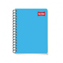 CUADERNO SCRIBE FRANCES ESPIRAL 100H CUADRO CHICO 5MM CLASICO