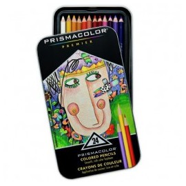 COLORES MADERA PRISMACOLOR PREMIER 24CLS ESTUCHE METALICO