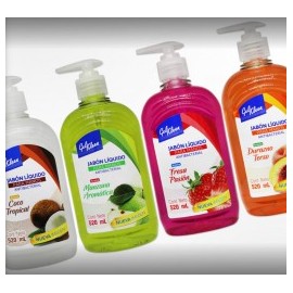 JABON LIQ. MANZANA 520ML C/DESPACHADOR