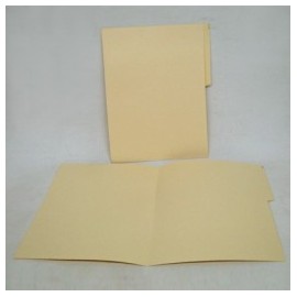 FOLDER DE CARTULINA CARTA COLOR CREMA