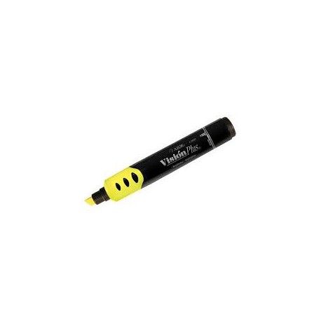 MARCADOR RESALTADOR AZOR VISION PLUS AMARILLO PUNTA CINCEL