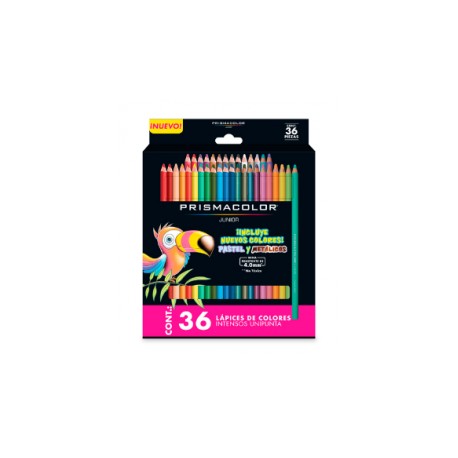 COLORES DE MADERA PRISMACOLOR JUNIOR 36CLS