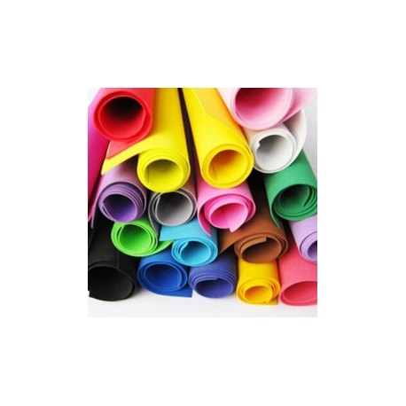 FOAMY 70X95CMS 1 PLIEGO VARIOS COLORES