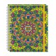 CUADERNO PROFESIONAL ESPIRAL DOBLE 100H C 5MM MANDALAS PRINTAFORM