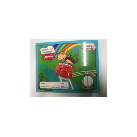 CUADERNO ITALIANO PREESCOLAR COSIDO 72H CUADRO ALEMAN