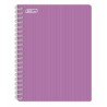 CUADERNO PROFESIONAL ESPIRAL DOBLE 100H C5MM MULTICOLOR PRINTAFORM