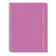 CUADERNO PROFESIONAL ESPIRAL DOBLE 100H C7MM ARCOIRIS PRINTAFORM