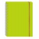 CUADERNO PROFESIONAL ESPIRAL DOBLE 100H RAYA ARCOIRIS PRINTAFORM